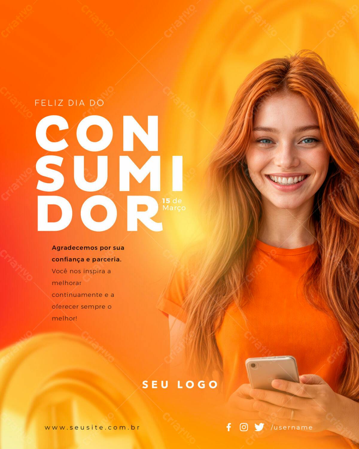 Postagem Dia do Consumidor PSD Editável