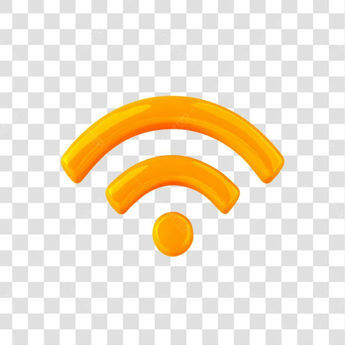 Icone Wifi PNG com fundo transparente