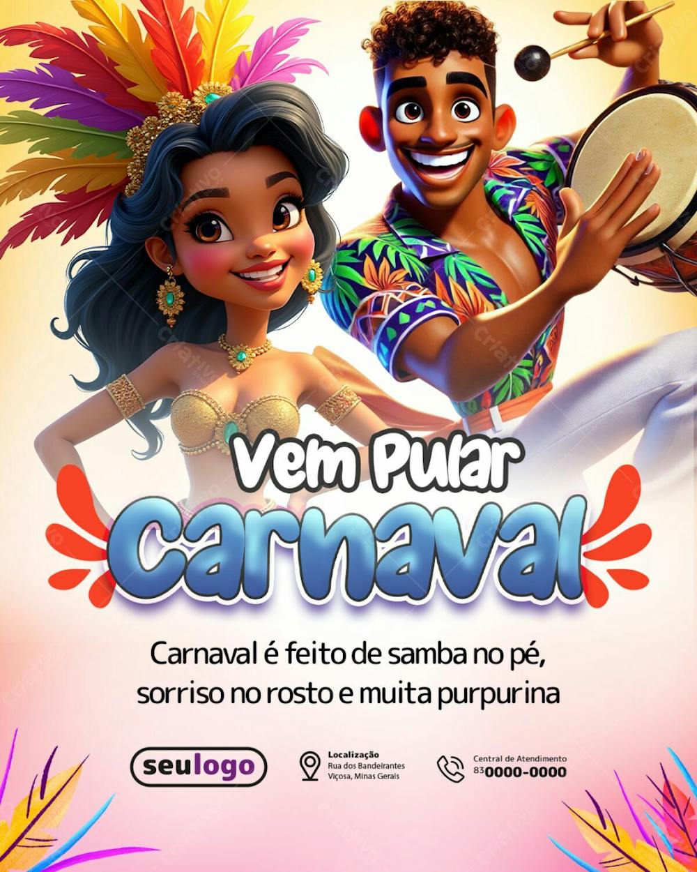 Carnaval 2025 Vem Pular Carnaval