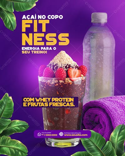 Social Media Açaíteria 04