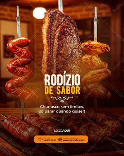 Churrascaria Social Media 01