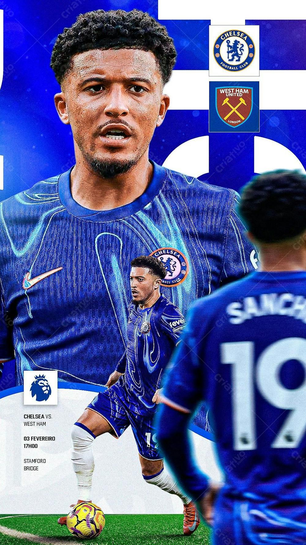 Flyer Matchday Sancho Chelsea