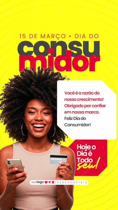 Story Dia Do Consumidor 15 De Março