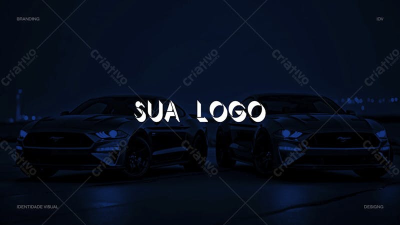 Apresentação Comercial Identidade Visual Brand Kit Mockup Social Media Psd Editável
