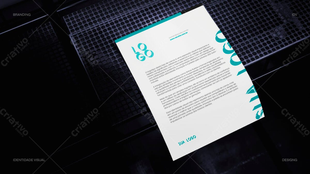 Papelaria para Identidade Visual PSD Editável