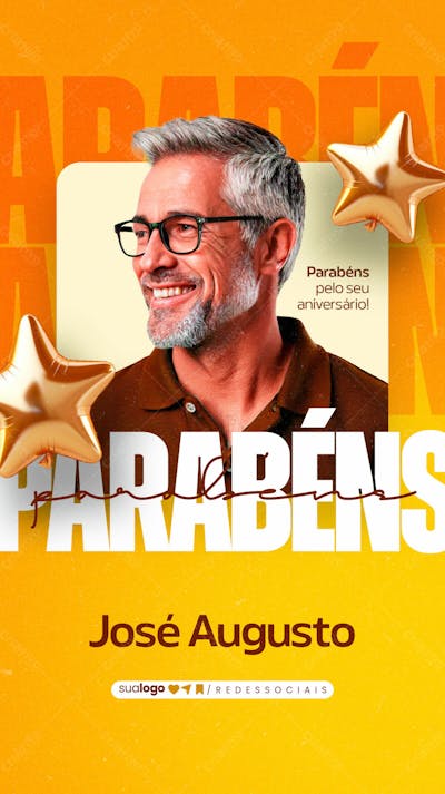 Story Feliz Aniversário Colaborador