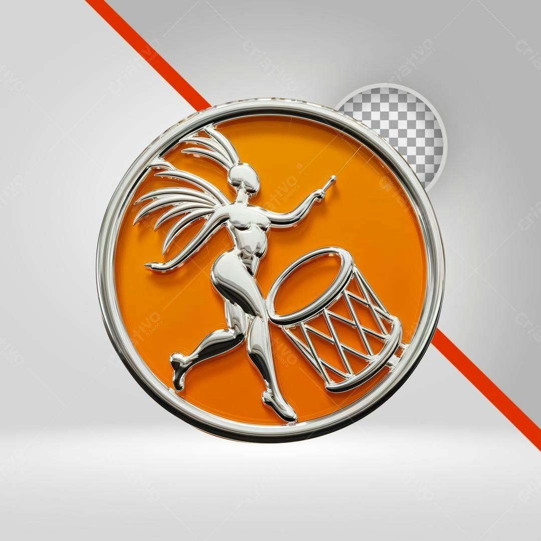 Logo PNG com fundo transparente Musa da Percussão