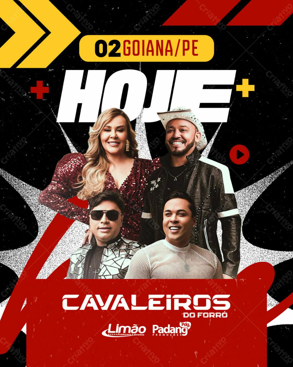 É Hoje 02Fev - Cavaleiros do Forró