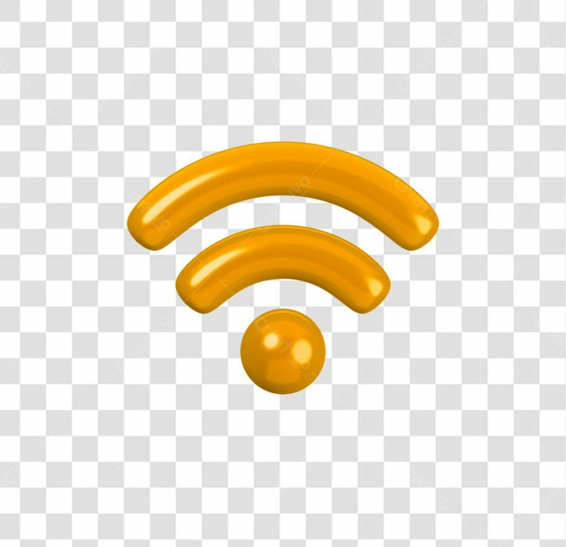 Icone Wifi PNG com fundo transparente