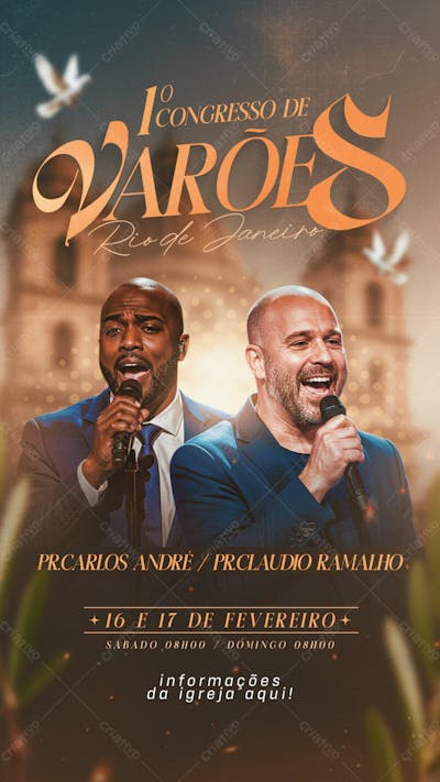 Flyer Evento Gospel Story