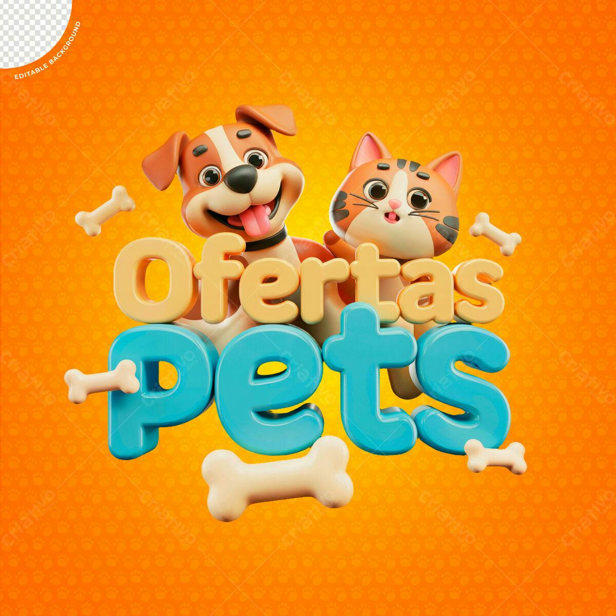 Banner Ofertas Pets PSD Editável