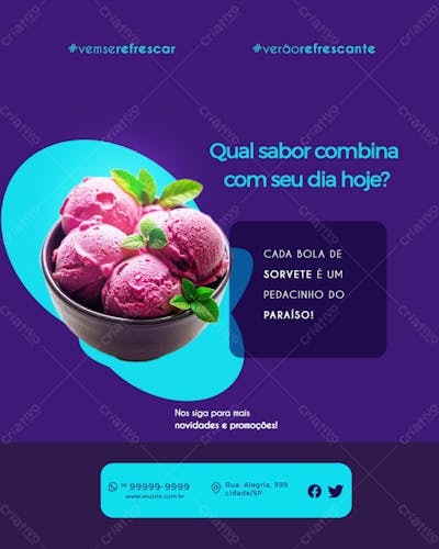 Sorvete Massa Propaganda Roxo 03