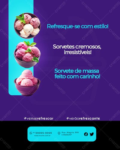 Sorvete Massa Propaganda Roxo 05