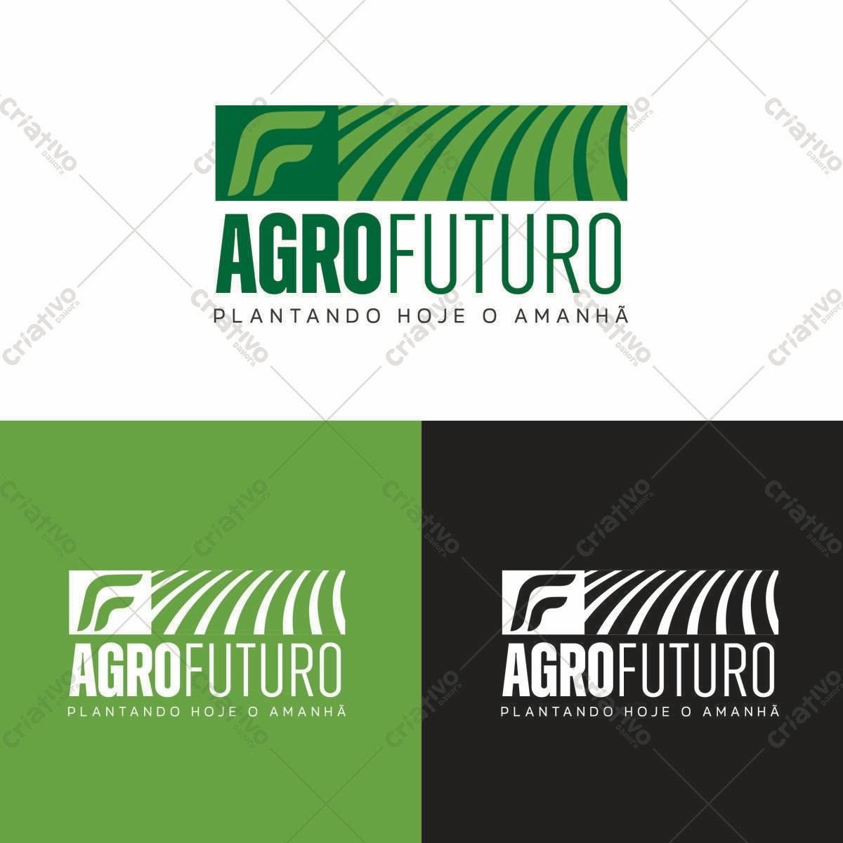 Logo Agrofuturo PSD Editável