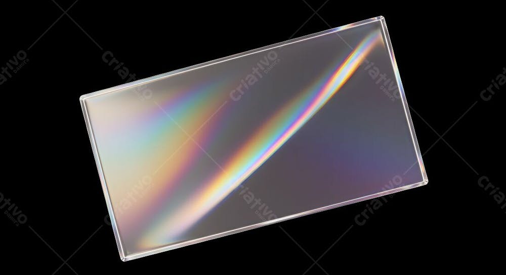 Abstract Futuristic Holographic Background