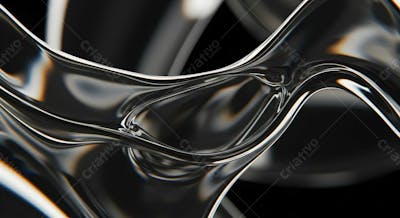 Abstract Futuristic Holographic Background