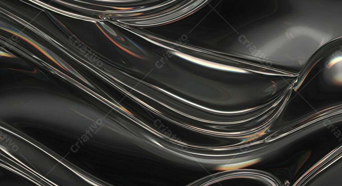 Textura Abstrata em Preto e Cinza