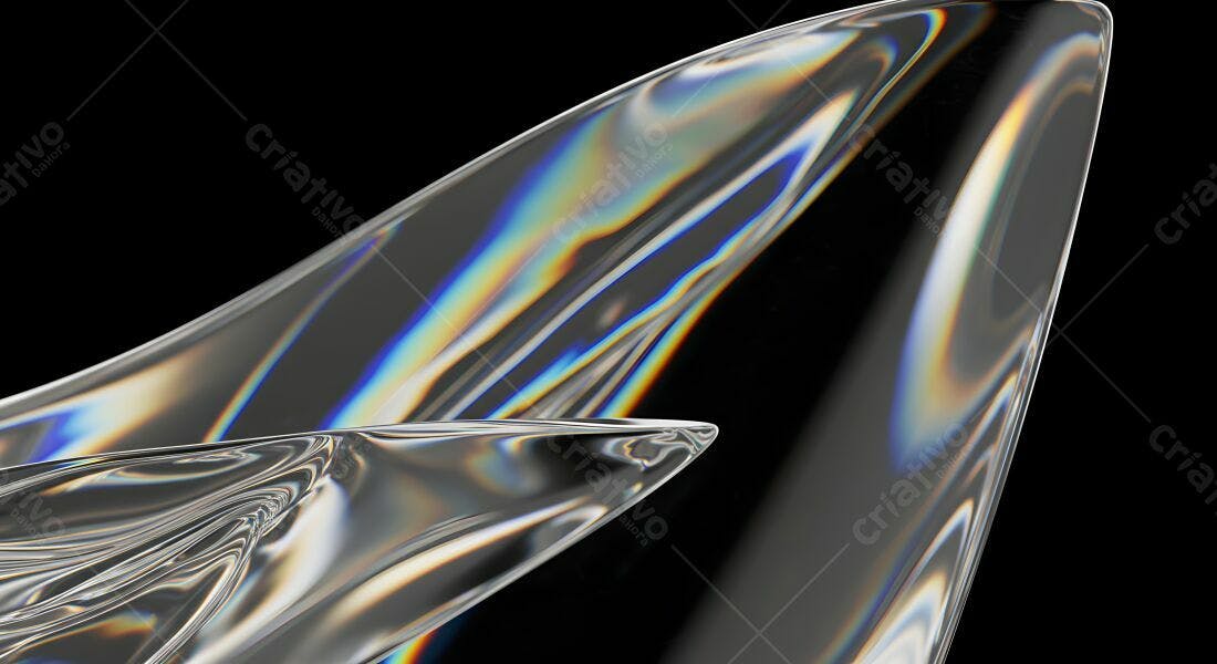 Fluxo Cristalino Iridescentes