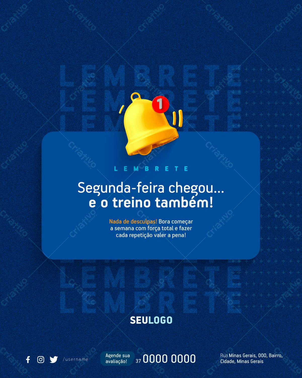 Post para Redes Sociais PSD Editável