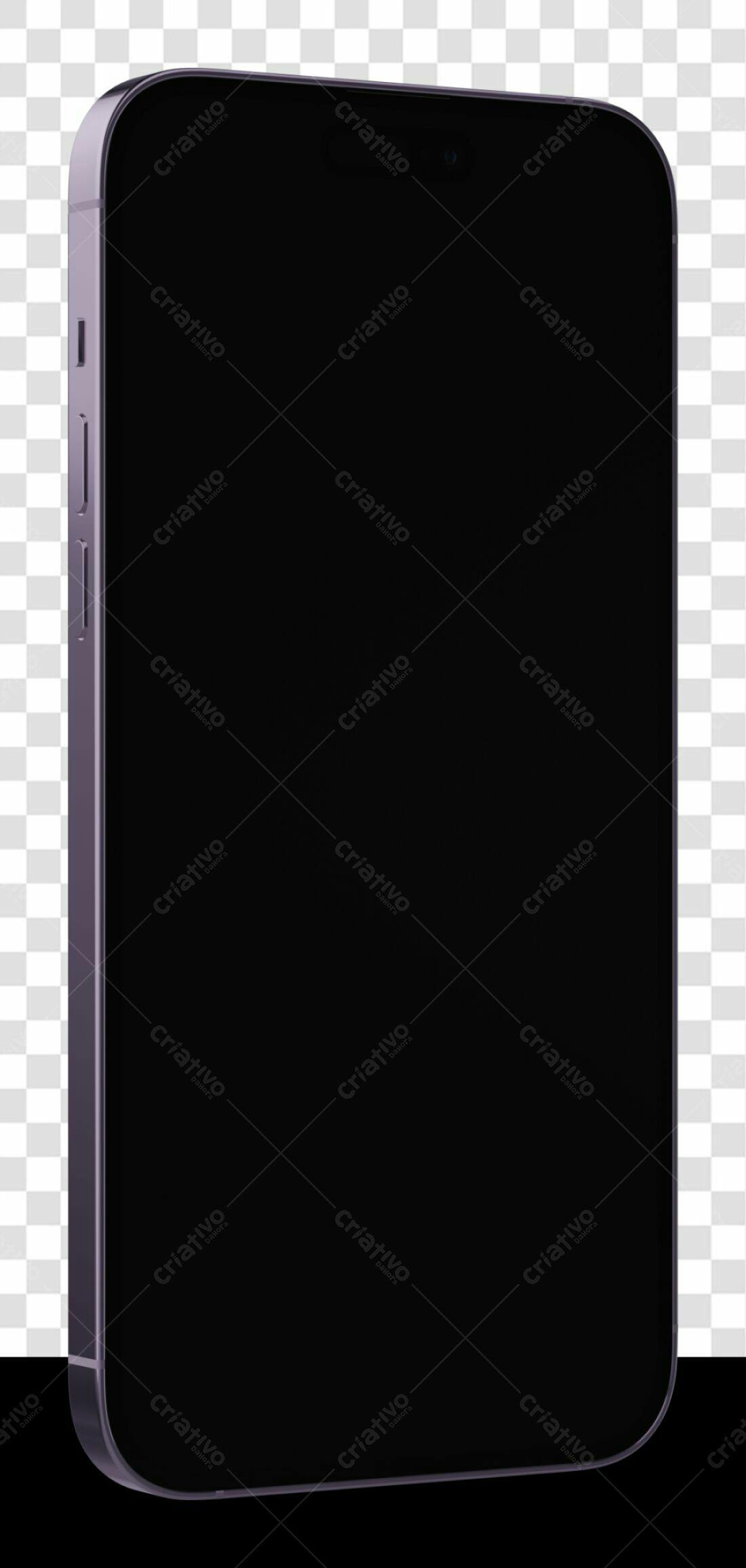 Mockup Smartphone PNG com fundo transparente