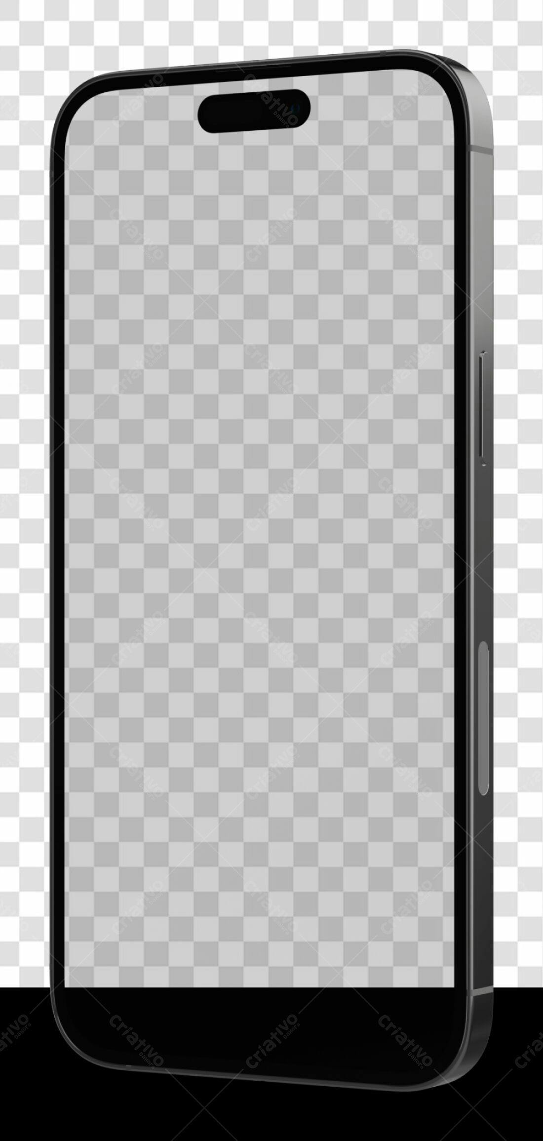 Mockup Smartphone PNG com fundo transparente