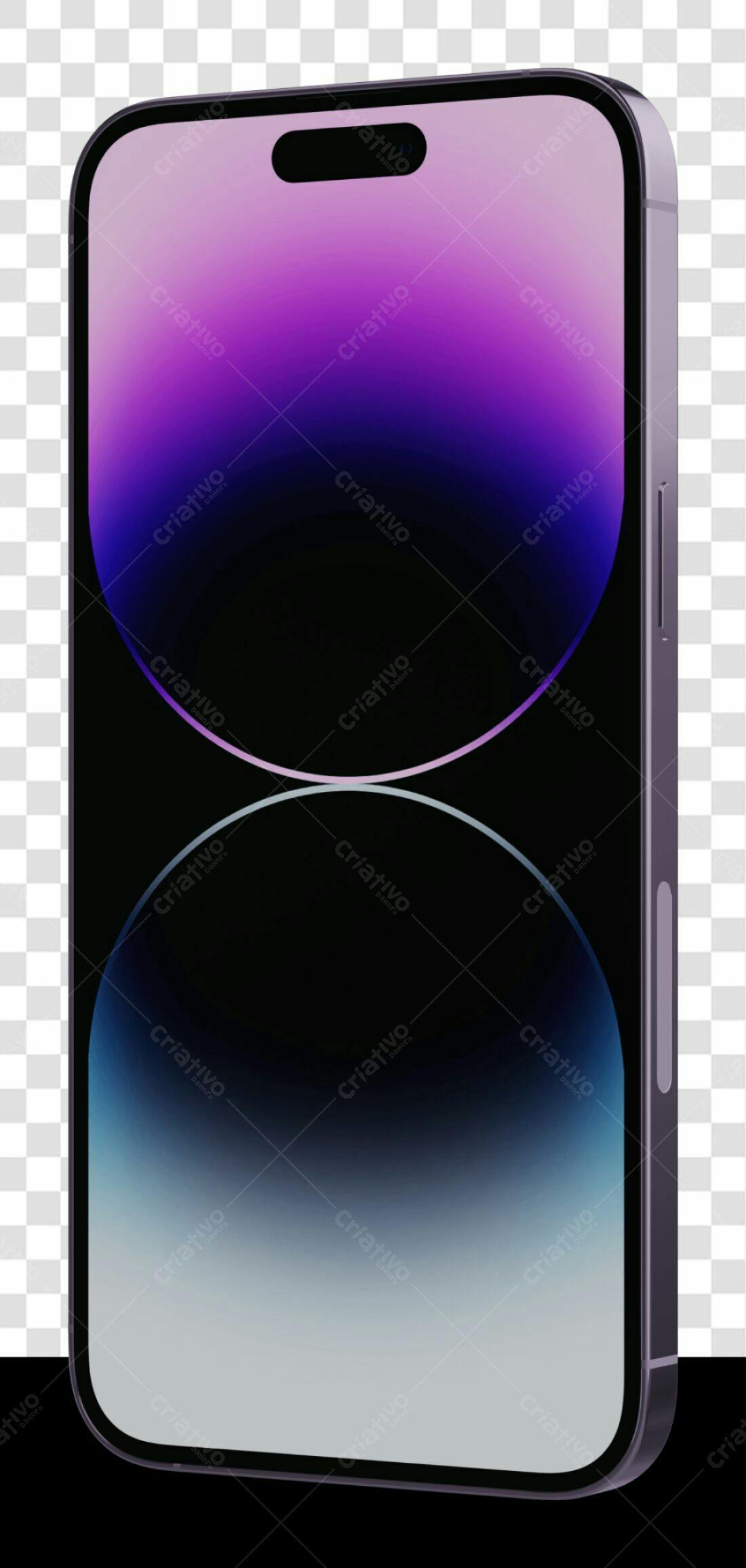 Mockup de Smartphone PNG com fundo transparente