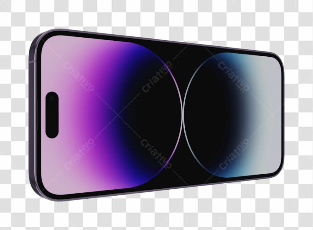Iphone 14Pro Mockup D 2 Wallpaper Deep Purple