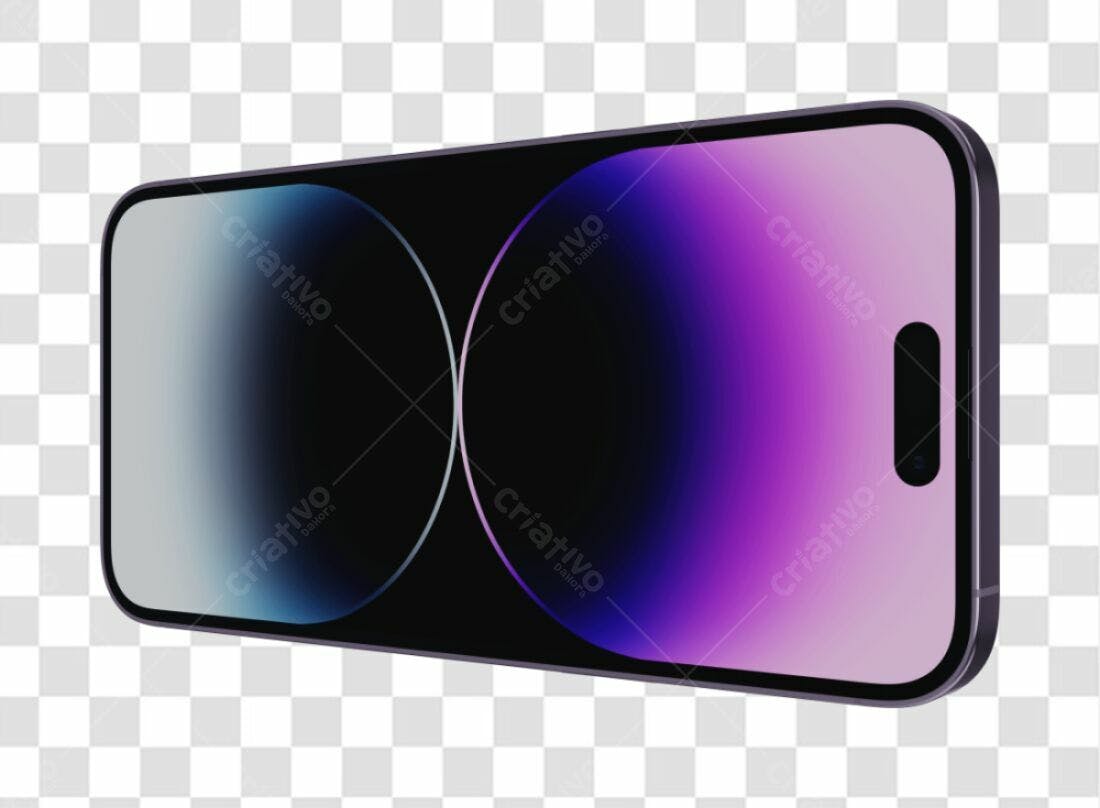 Mockup Smartphone PNG com fundo transparente