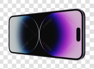 Iphone 14Pro Mockup E 2 Wallpaper Deep Purple