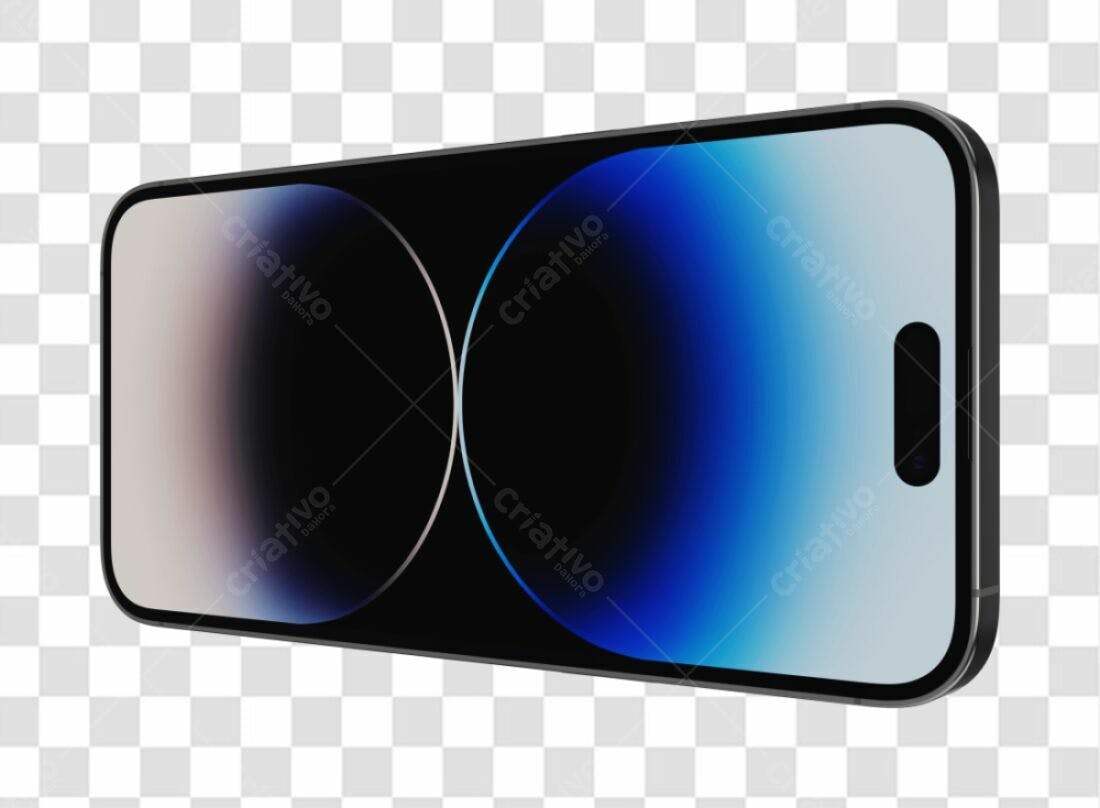 Mockup Smartphone PNG com fundo transparente