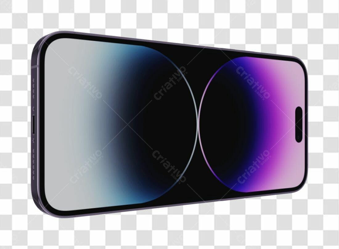 Mockup Celular PNG com fundo transparente