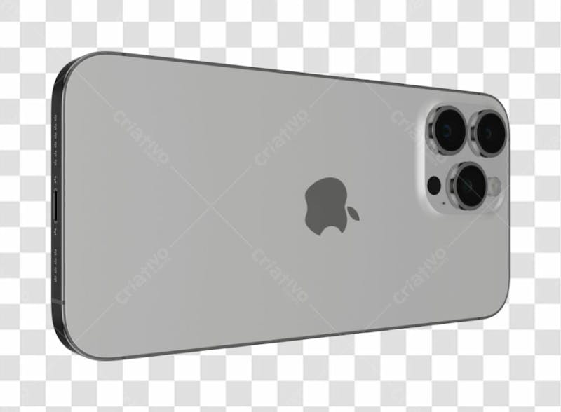 Iphone 14Pro Mockup F 4 Rear Silver