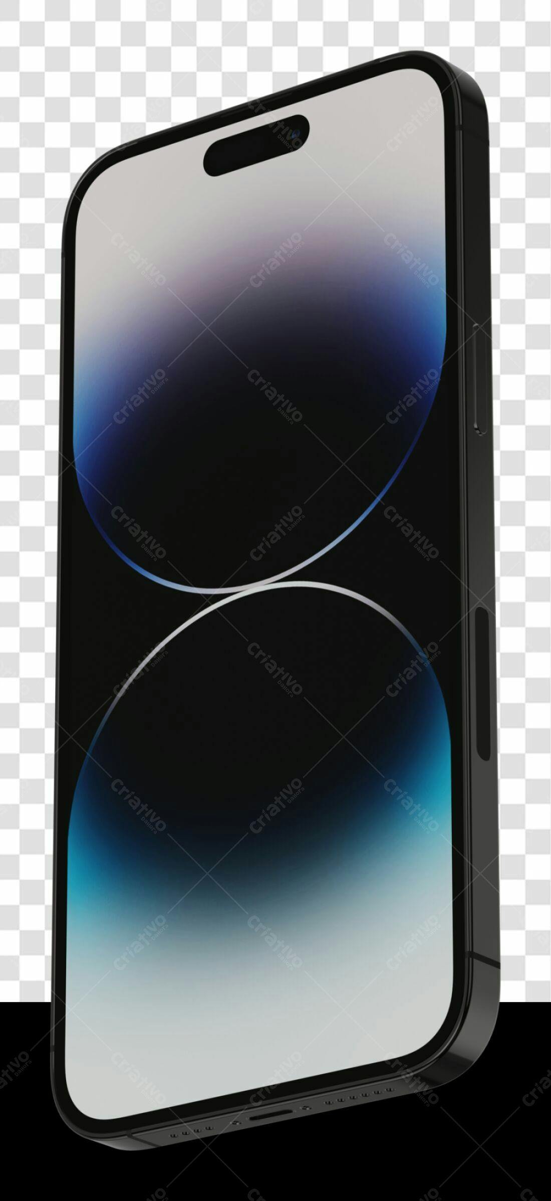 Mockup Smartphone PNG com fundo transparente