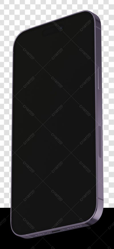 Iphone 14Pro Mockup H 3 Off Deep Purple