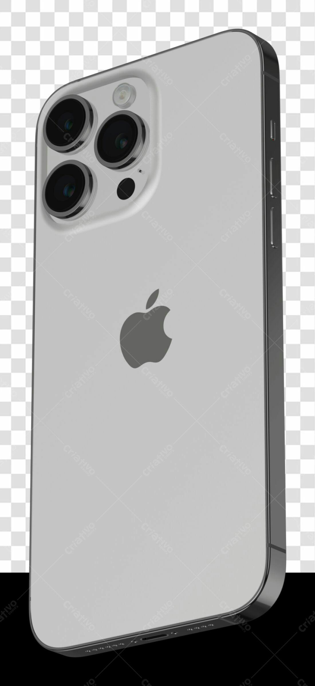 Mockup iPhone PNG com fundo transparente