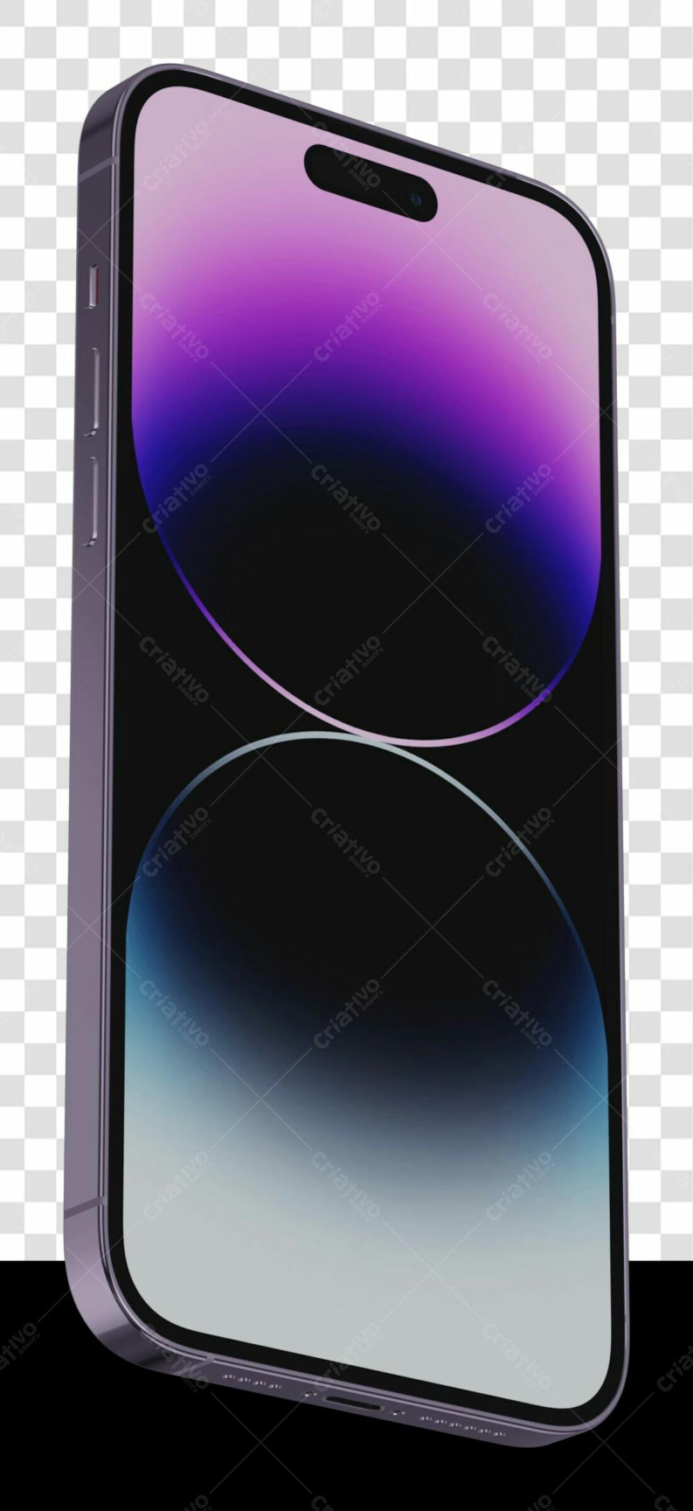 Iphone 14Pro Mockup J 2 Wallpaper Deep Purple