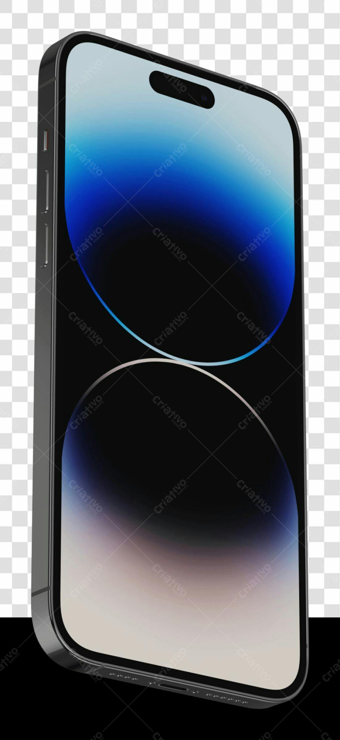 Mockup Smartphone PNG com fundo transparente