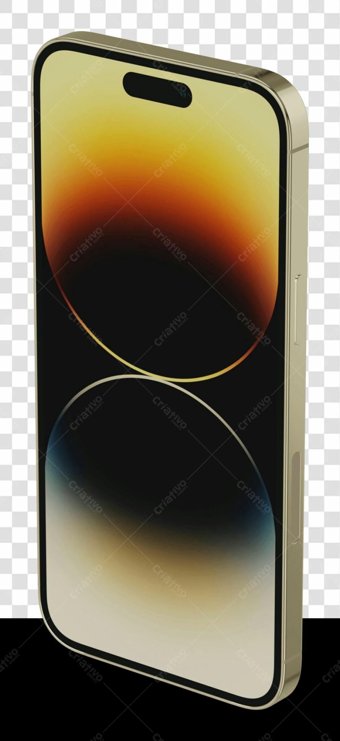 Mockup Smartphone PNG com fundo transparente