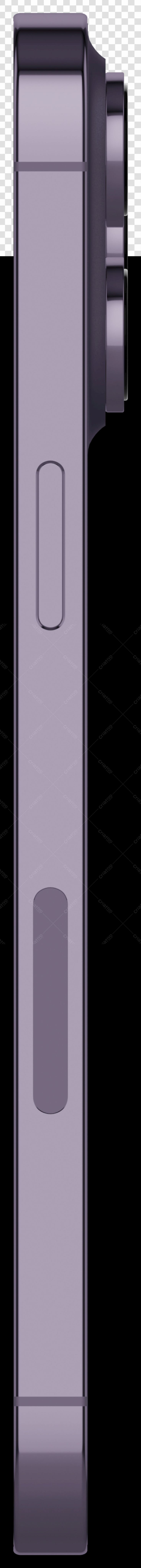 Mockup Celular Lilás PNG com fundo transparente