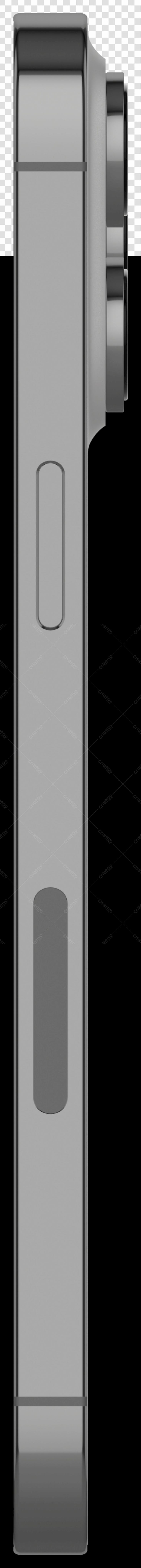 Mockup de Smartphone Cinza PNG com fundo transparente