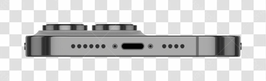 Mockup iPhone fundo cinza PNG com fundo transparente