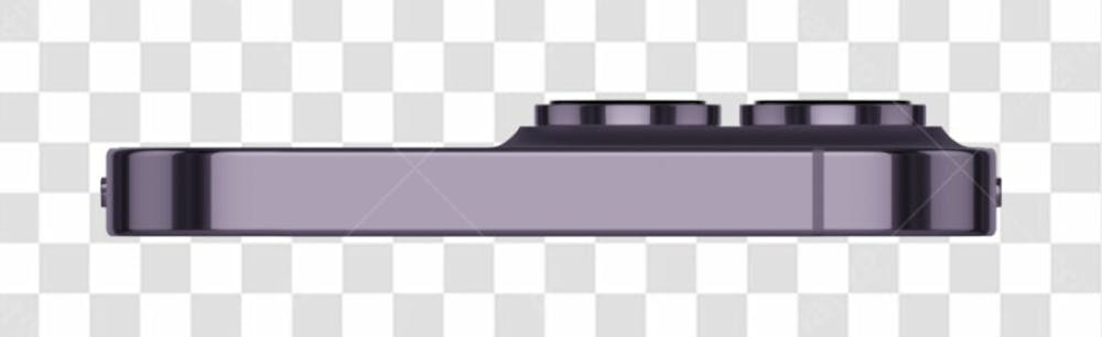 Iphone 14Pro Mockup L 4 Top Deep Purple