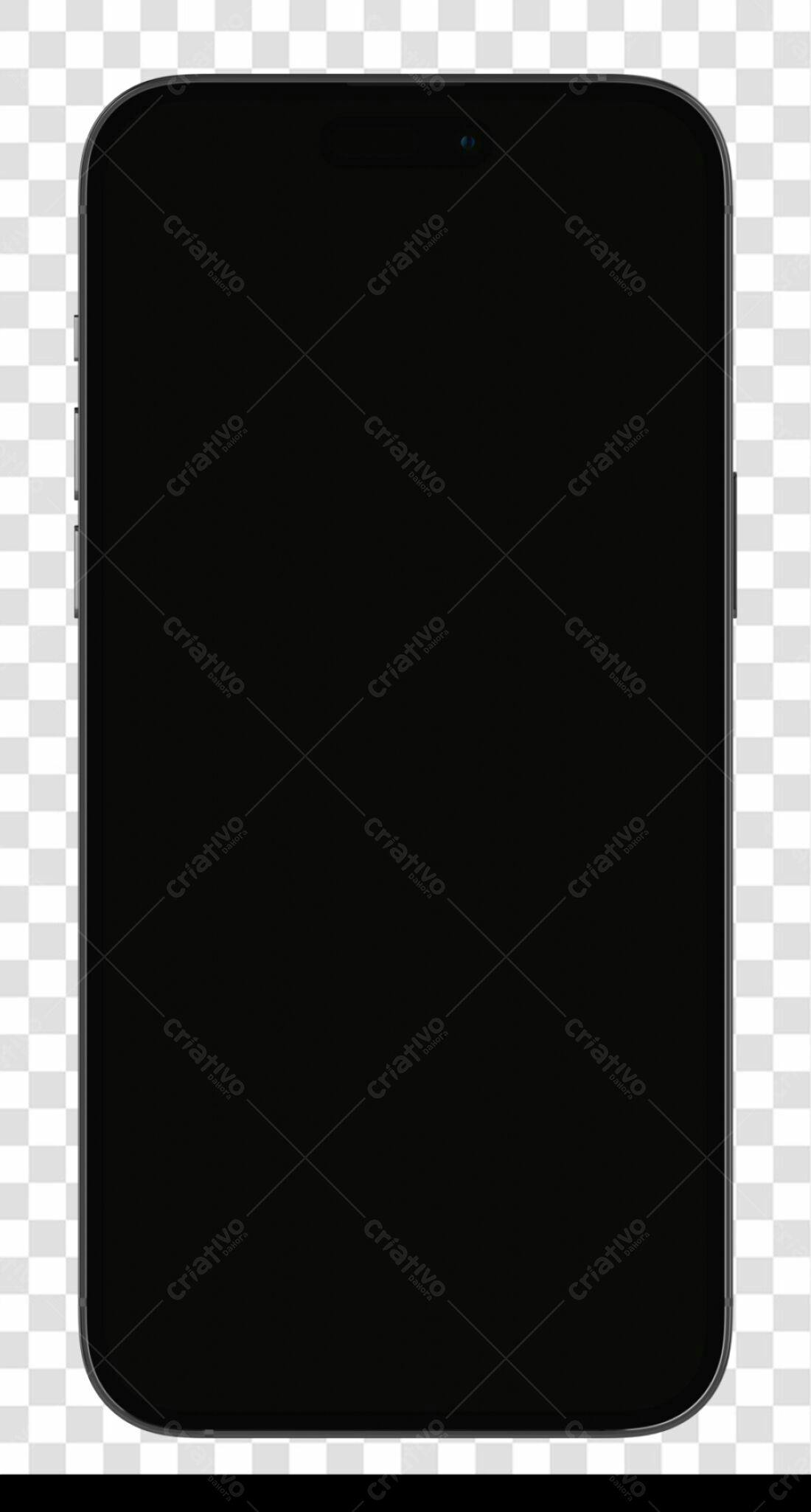 Mockup Smartphone PNG com fundo transparente