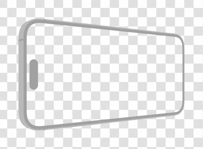 Iphone 14Pro Mockup D 1 Claymodel Light