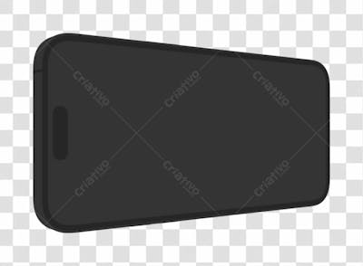 Iphone 14Pro Mockup D 2 Front Claymodel Dark