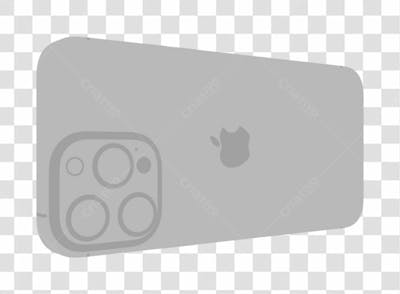 Iphone 14Pro Mockup D 3 Rear Claymodel Light