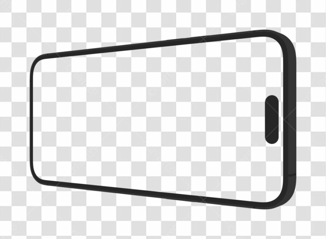 Mockup Smartphone PNG com fundo transparente