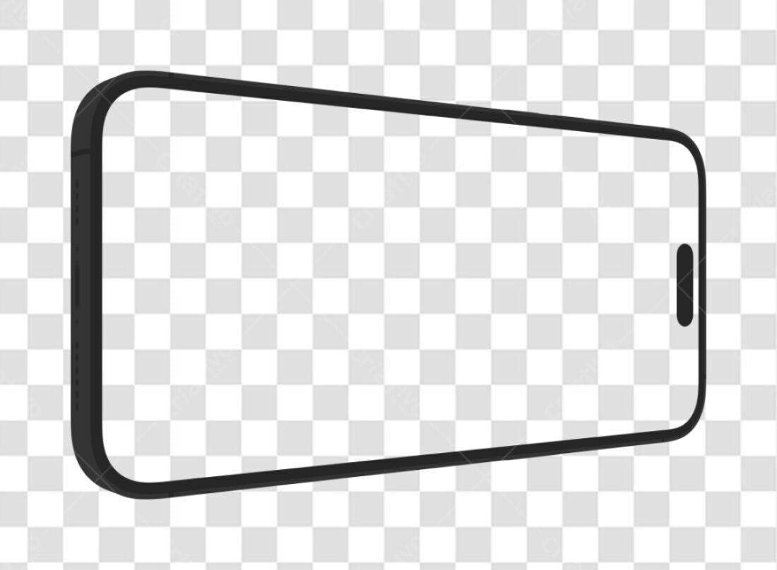 Mockup Celular PNG com fundo transparente