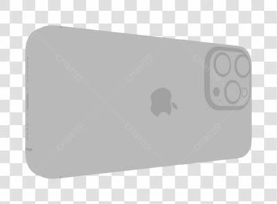 Iphone 14Pro Mockup F 3 Rear Claymodel Light