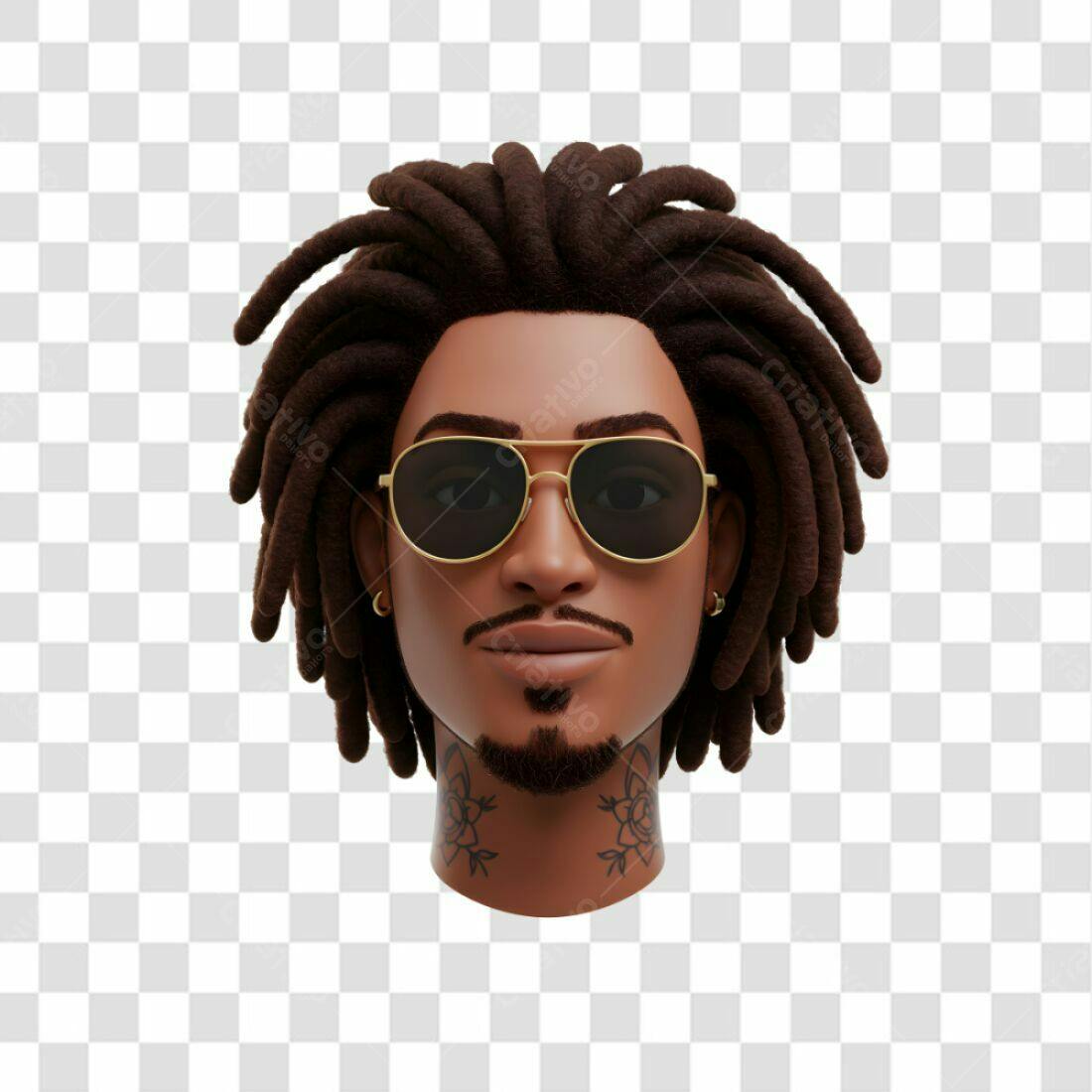 Avatar Masculino PNG com fundo transparente